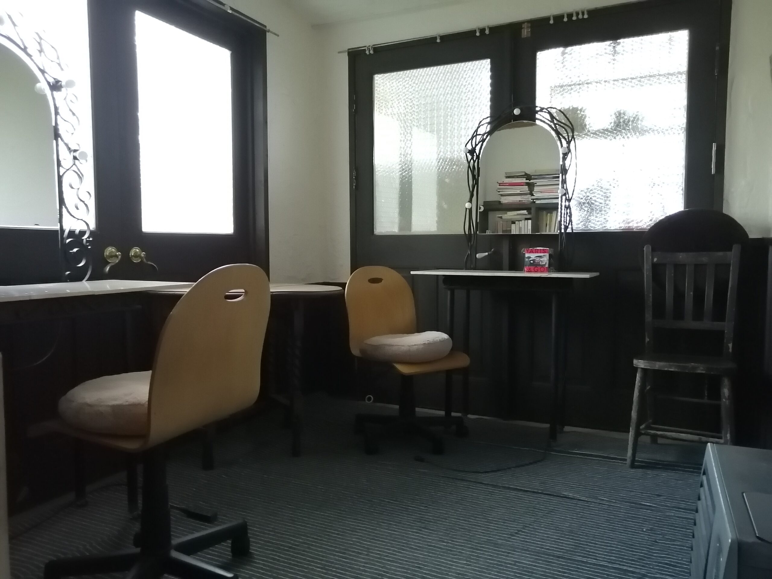 メイクルームがあります。