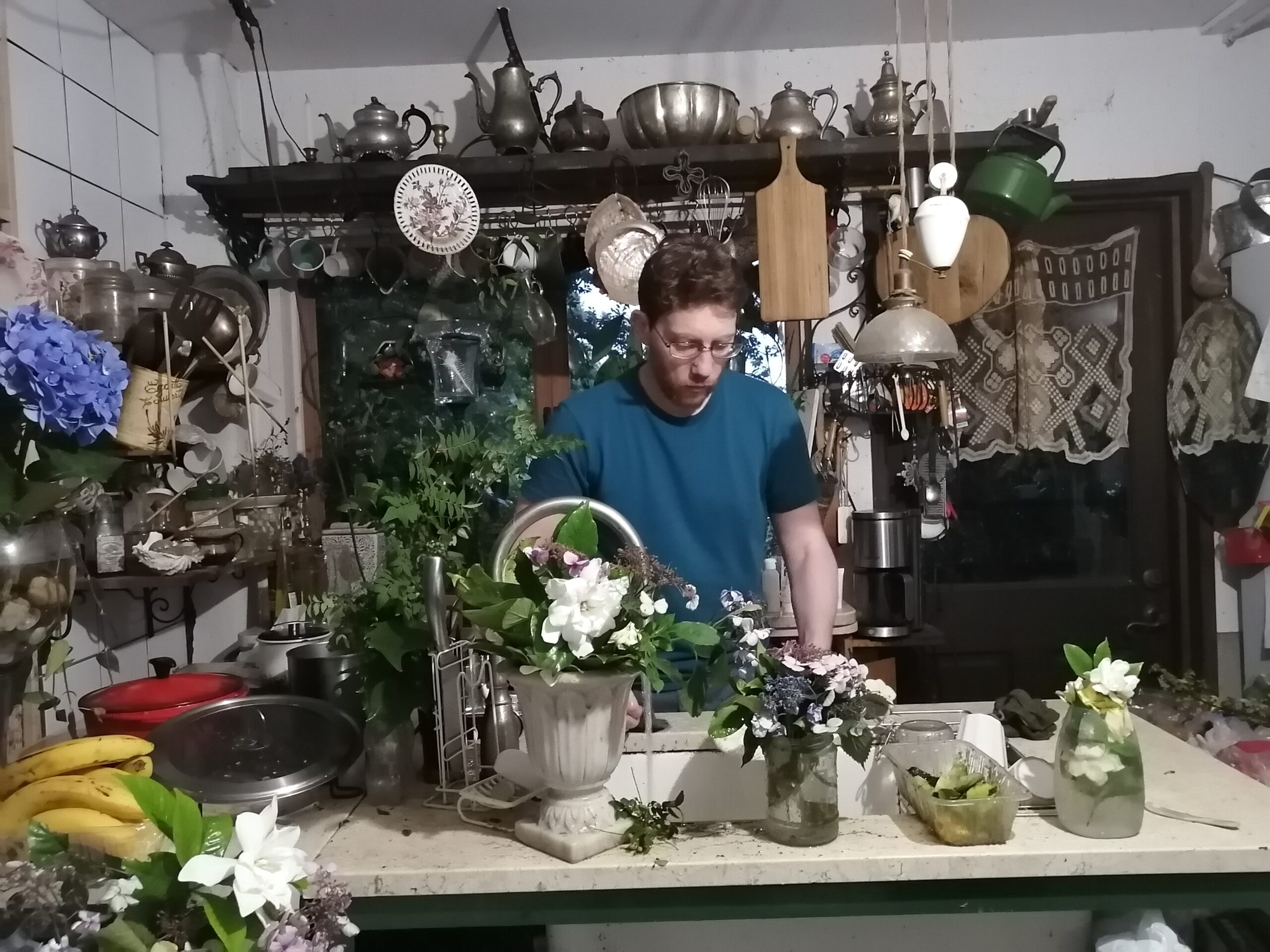 スタジオにはキッチンもあります。