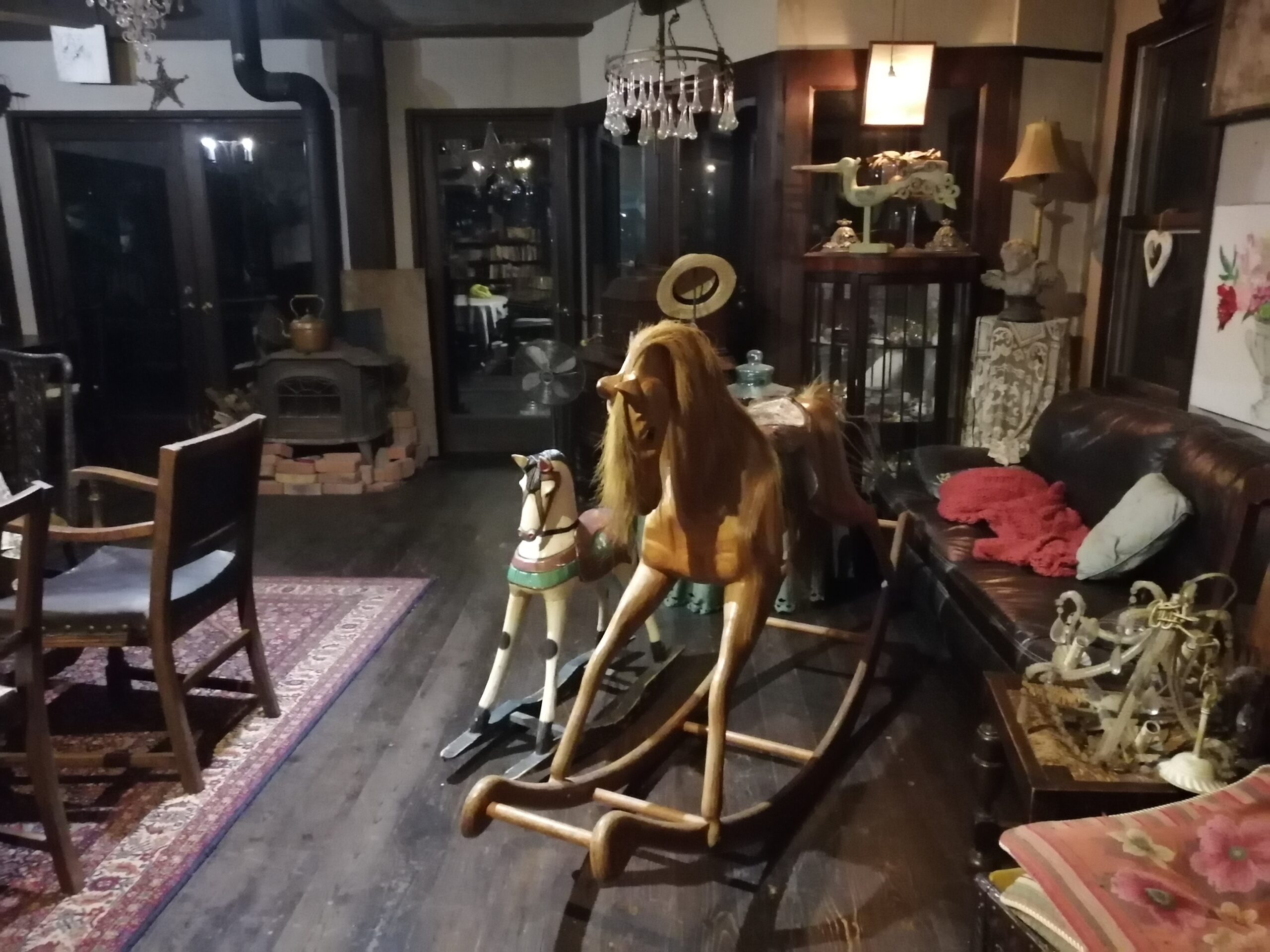 木馬の親子