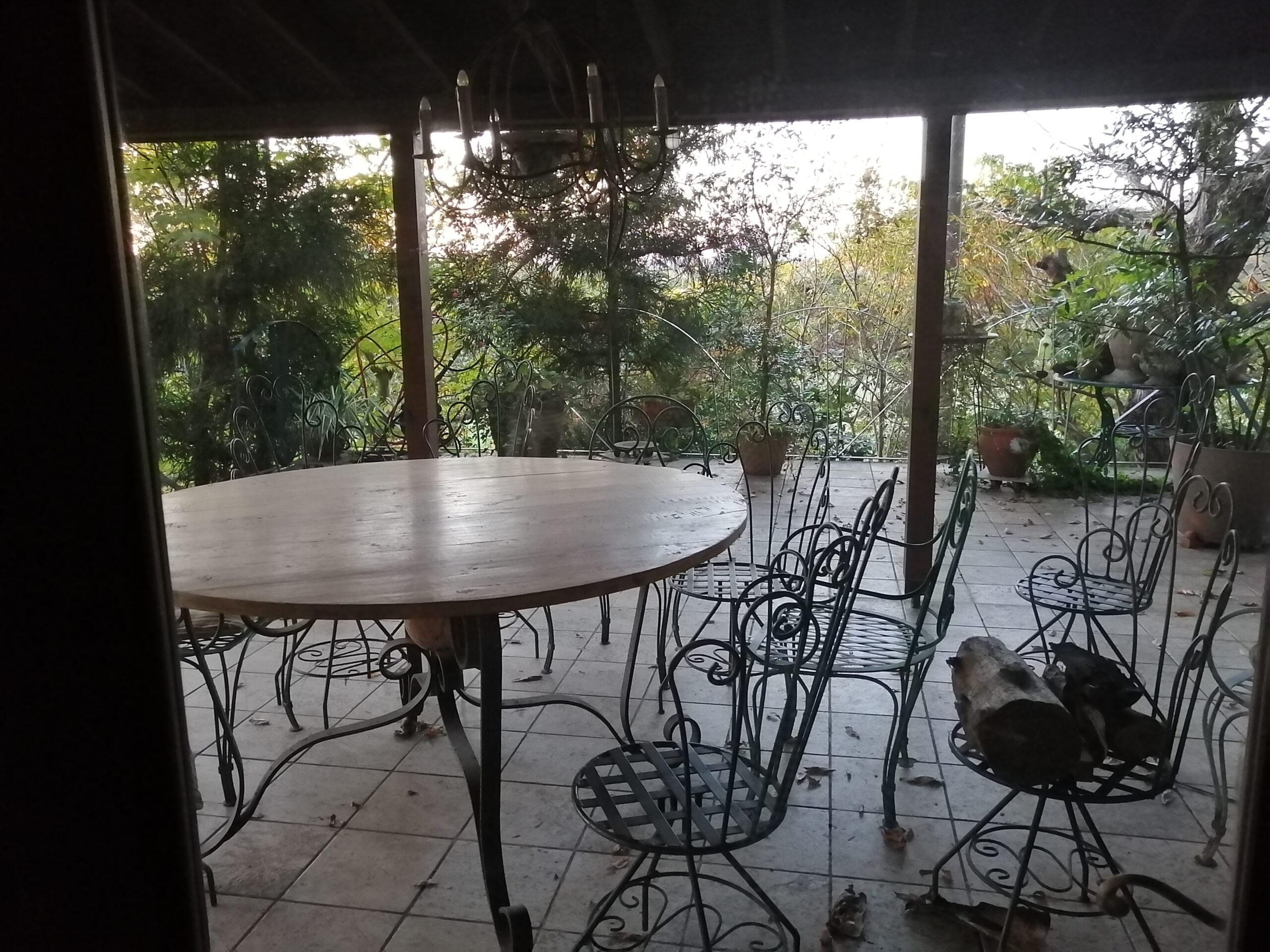 でかいバルコニー