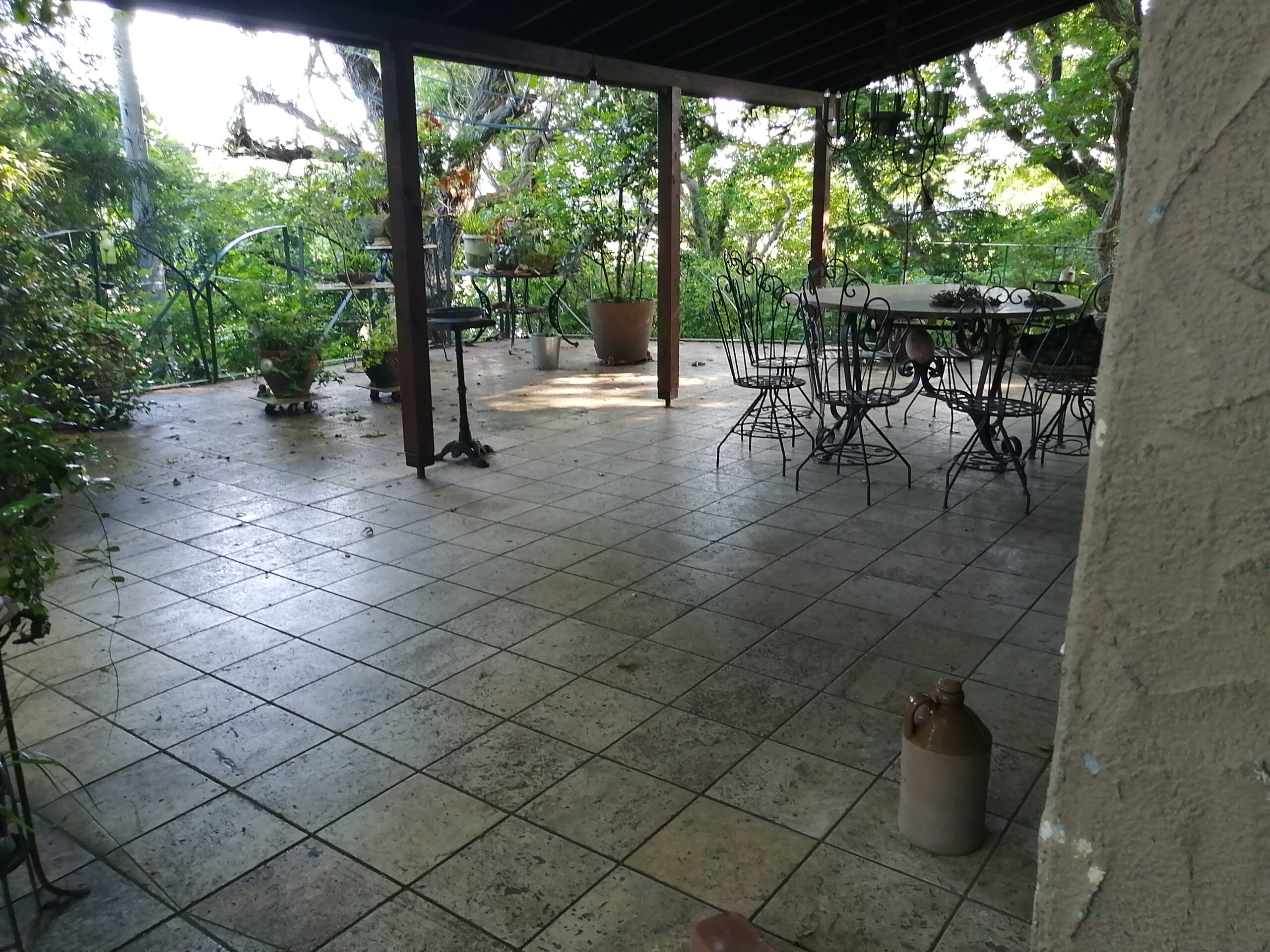 でかいバルコニー