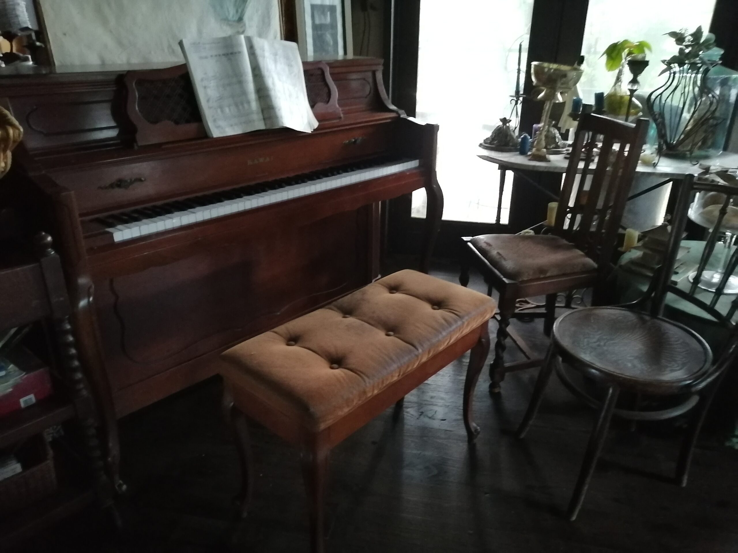 ピアノのあるハウススタジオ